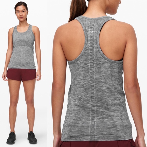 lululemon athletica Tops - LULULEMON Slate ‘Swiftly’ Tech Racerback Tank